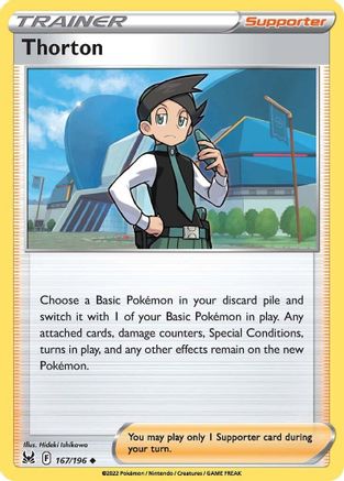 Thorton - 167/196 - Uncommon - Reverse Holofoil