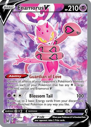 Enamorus V (Full Art) - 178/196 - Ultra Rare