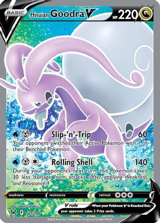 Hisuian Goodra V (Full Art) - 187/196 - Ultra Rare