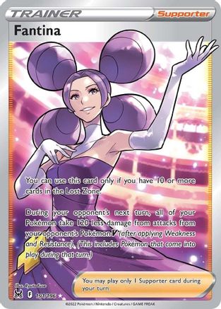 Fantina (Full Art) - 191/196 - Ultra Rare