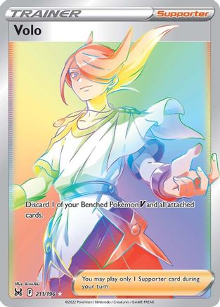 Volo (Secret) - 211/196 - Secret Rare