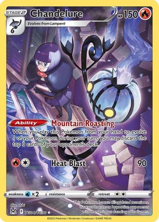 Chandelure - TG04/TG30 - Ultra Rare