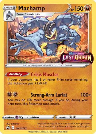 Machamp - SWSH243 - Promo - Holofoil