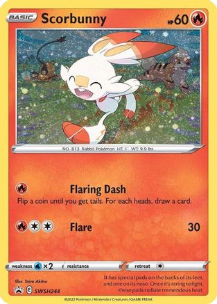 Scorbunny - SWSH244 - Promo - Holofoil