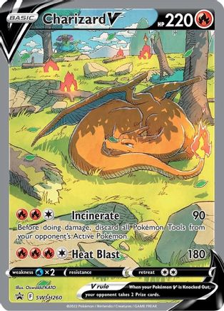 Charizard V - SWSH260 - Promo