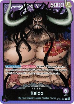 Kaido (001) - ST04-001 - Leader (Foil)