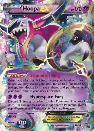 Hoopa EX (36/98) (Jumbo Card) [XY: Ancient Origins]