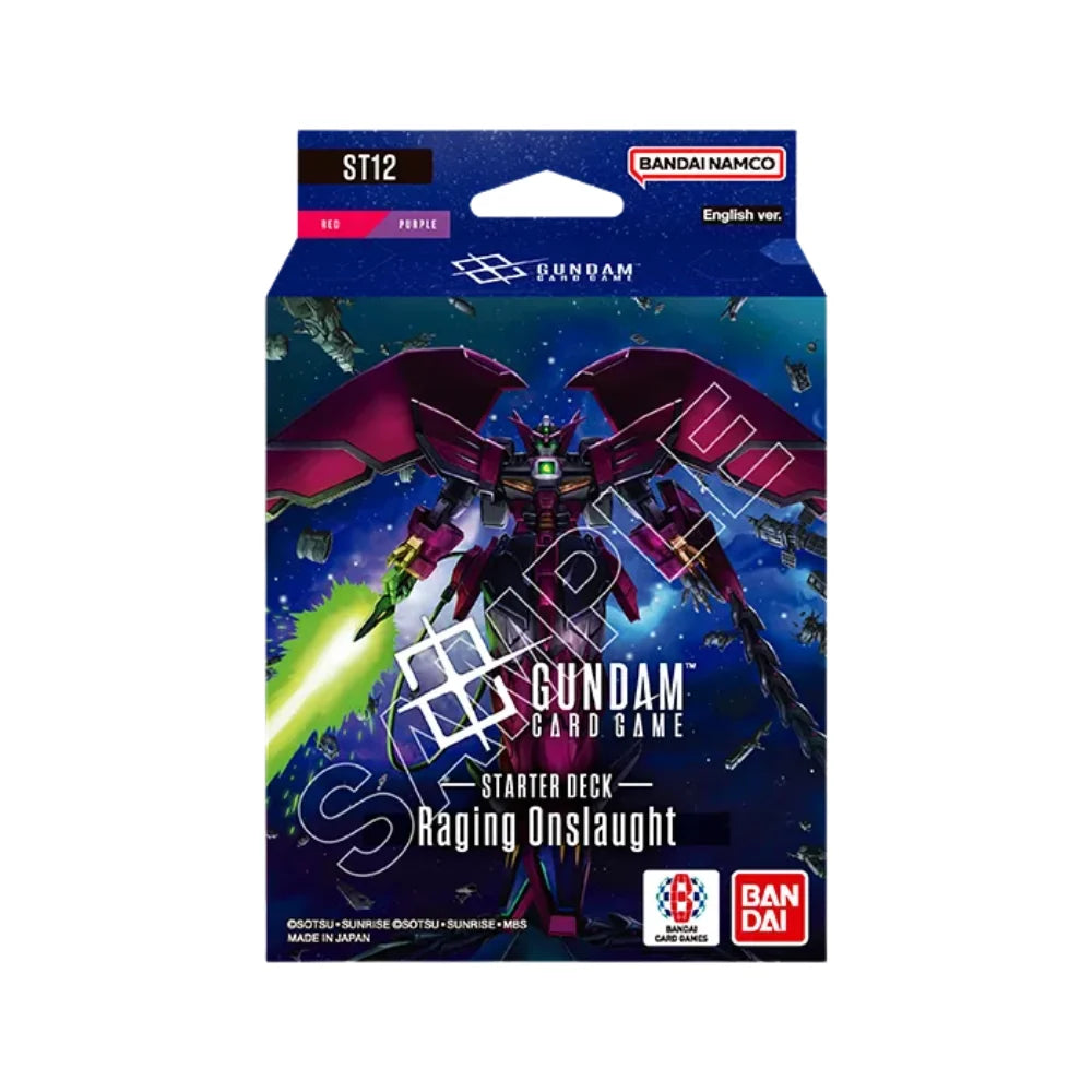 Gundam Card Game ST-12 Starter Deck Raging Onslaught