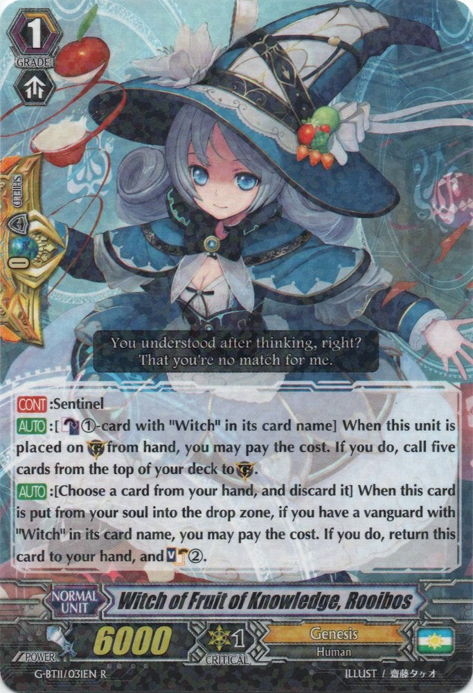 Witch of Fruit of Knowledge, Rooibos (G-BT11/031EN) [Demonic Advent]