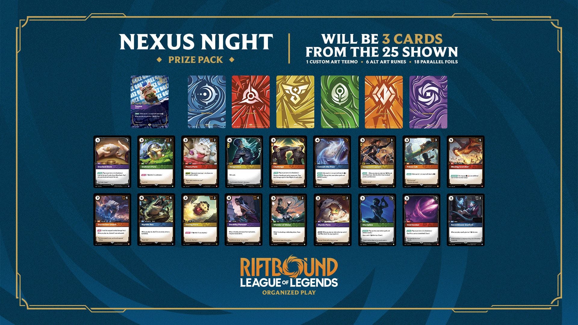League of Legends Riftbound TCG - Locals NRG League Thursday Nexus Night - November 6th 2025 7:00pm