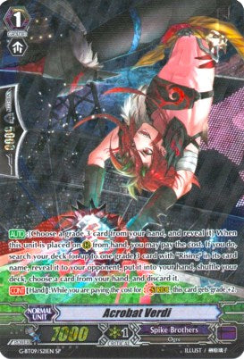 Acrobat Verdi (G-BT09/S21EN) [Divine Dragon Caper]