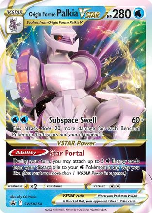 Origin Forme Palkia VSTAR - SWSH254/307 - Promo - Holofoil