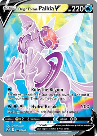Origin Forme Palkia V - SWSH253 - Promo - Holofoil