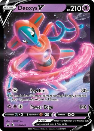 Deoxys V - SWSH266/307 - Promo - Holofoil