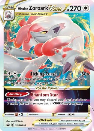 Hisuian Zoroark VSTAR - SWSH298 - Promo - Holofoil
