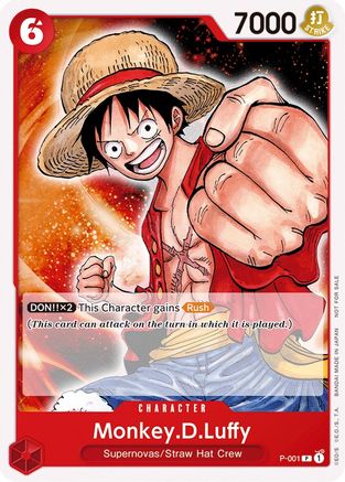 Monkey.D.Luffy (Promotion Pack 2022) - P-001 - Promo