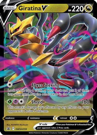 Giratina V - SWSH259 - Promo - Holofoil