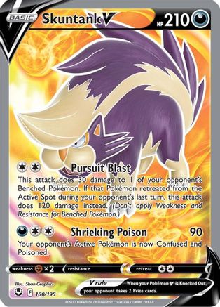 Skuntank V (Full Art) - 180/195 - Ultra Rare