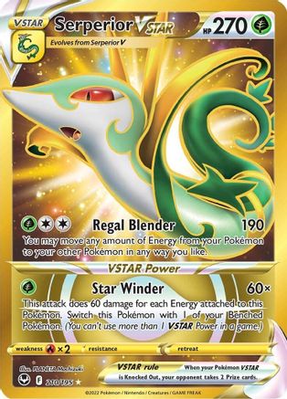 Serperior VSTAR (Secret) (210) - 210/195 - Secret Rare
