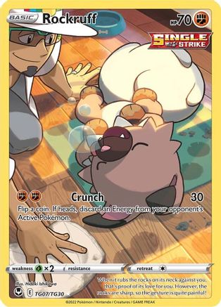 Rockruff - TG07/TG30 - Ultra Rare