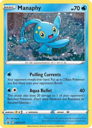 Manaphy - SWSH275/307 - Promo - Holofoil