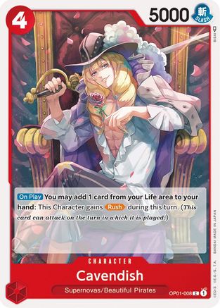 Cavendish - OP01-008 - Common