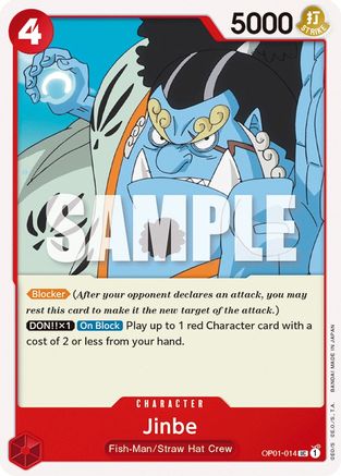 Jinbe (014) - OP01-014 - Uncommon