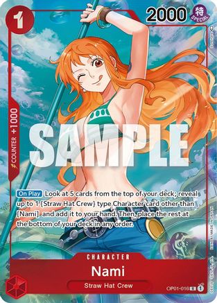 Nami (Parallel) - OP01-016 - Rare