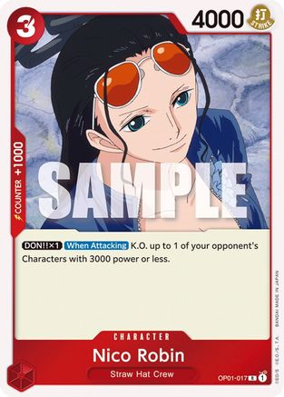 Nico Robin - OP01-017 - Rare