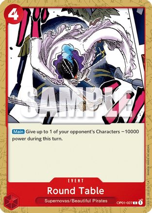 Round Table - OP01-027 - Common