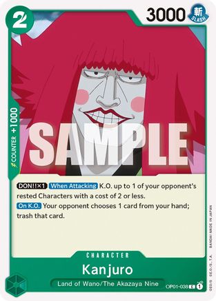 Kanjuro - OP01-038 - Common