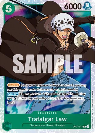 Trafalgar Law (047) - OP01-047 - Super Rare