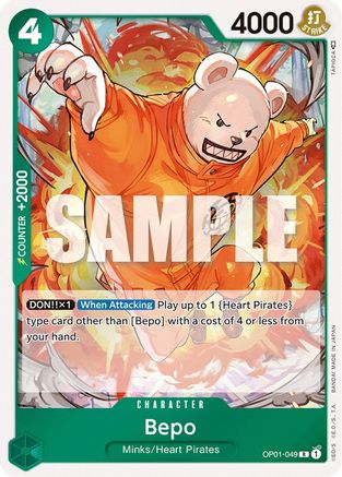 Bepo - OP01-049 - Rare