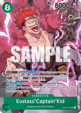 Eustass"Captain"Kid (Parallel) - OP01-051 - Super Rare