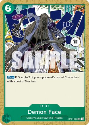 Demon Face - OP01-056 - Uncommon