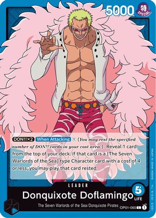 Donquixote Doflamingo (060) - OP01-060 - Leader