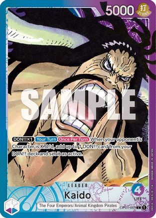 Kaido (061) (Parallel) - OP01-061 - Leader