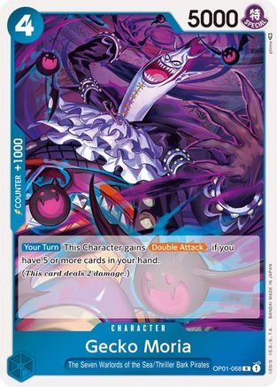 Gecko Moria - OP01-068 - Rare