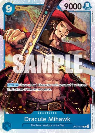 Dracule Mihawk - OP01-070 - Super Rare