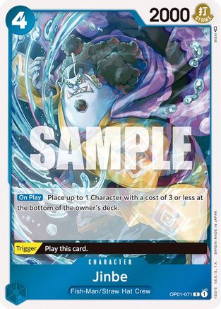 Jinbe (071) - OP01-071 - Rare