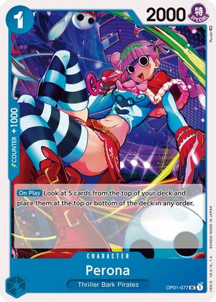Perona - OP01-077 - Uncommon