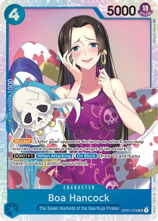 Boa Hancock - OP01-078 - Super Rare