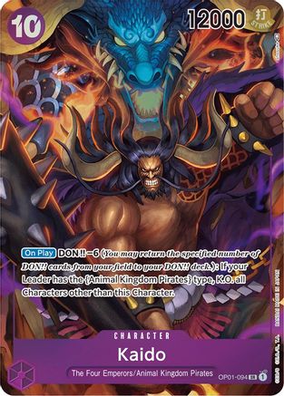 Kaido (094) (Parallel) - OP01-094 - Super Rare