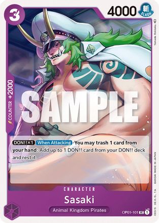 Sasaki - OP01-101 - Uncommon