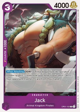 Jack - OP01-102 - Rare