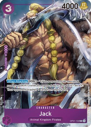 Jack (Parallel) - OP01-102 - Rare