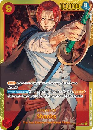 Shanks - OP01-120 - Secret Rare