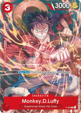 Monkey.D.Luffy - P-006 (Tournament Pack Vol. 1) - P-006 - Promo