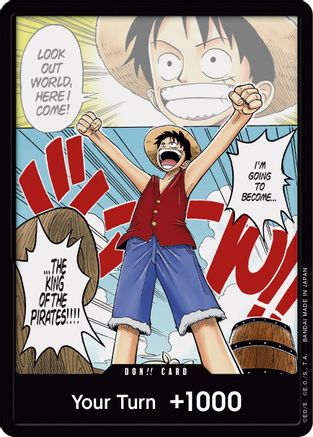 DON!! Card (Manga) (Alternate Art) - - DON!!