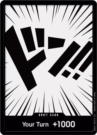 DON!! Card // One Piece Film RED Promo - - DON!!